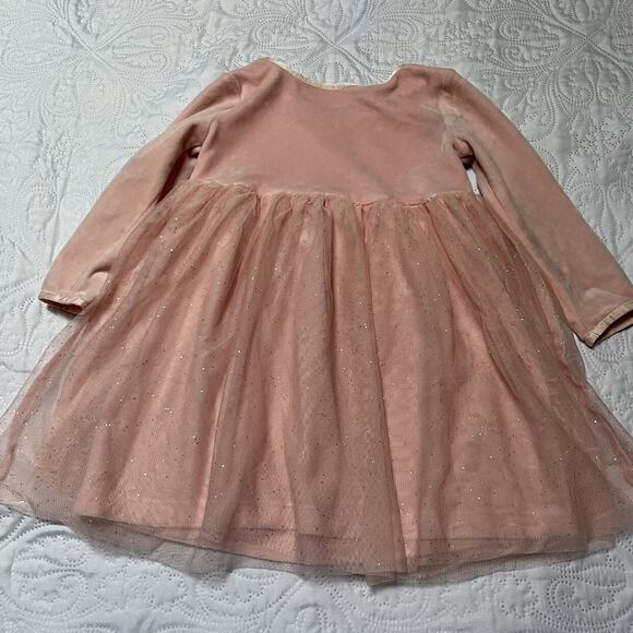 Hanna Andersson Velour Tulle Dress Size 2T - Picture 3 of 6